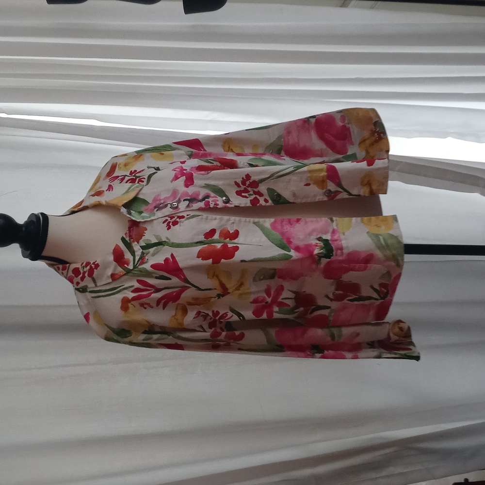 Floral print jacket